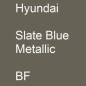 Preview: Hyundai, Slate Blue Metallic, BF.